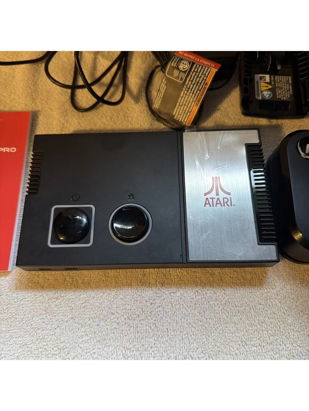 Atari Gamestation Pro DGUNL-7012 HDMI USB-C Mini Console Tested No Issues